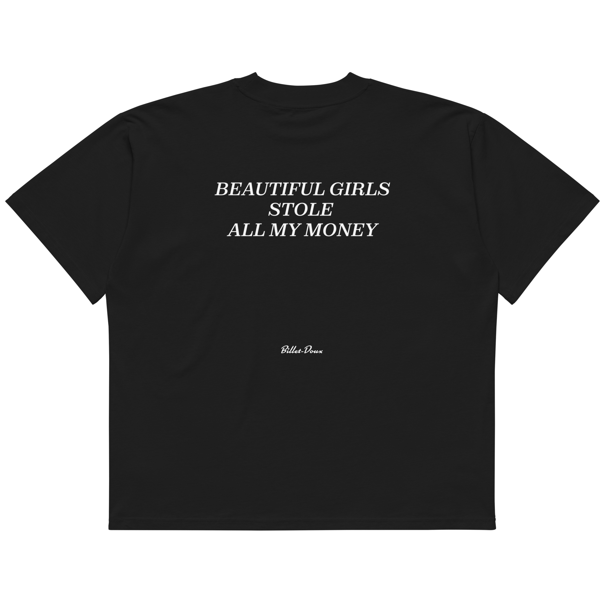 Beautiful girls stole all my money.