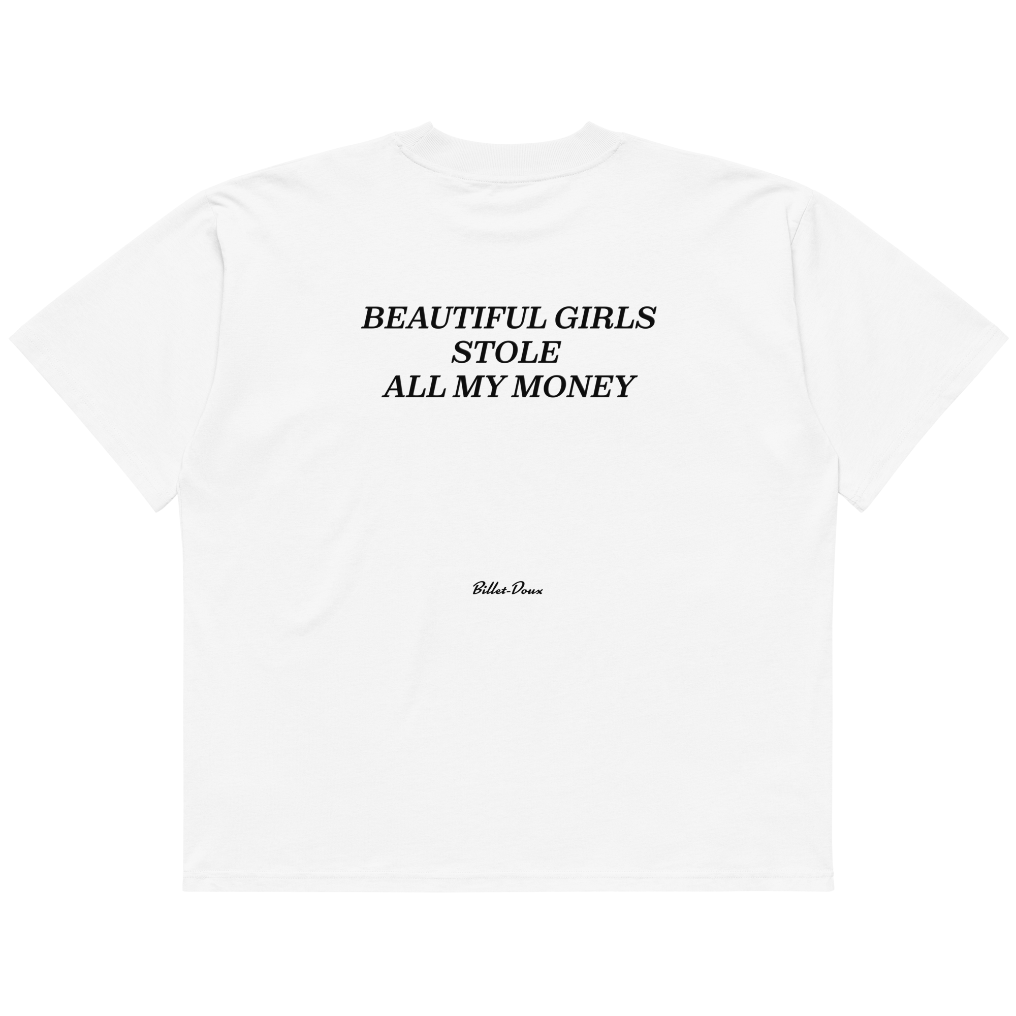 Beautiful girls stole all my money.